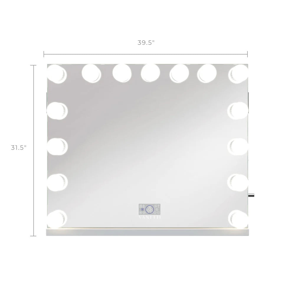 Bluetooth vanity popular mirror