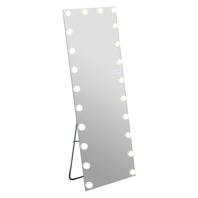 LUXE Hollywood Vanity Mirror - Full Length with 22 or 25 Dimmable LED Bulbs & RGB