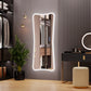 LUXE Full Length LED Dressing Mirror with 7 Dynamic Lighting Modes