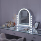 LUXE Scarlett Arch Hollywood Vanity Mirror with LED Lights and 10X Magnification