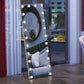 LUXE Hollywood Vanity Full Length Vanity Mirror with Stand