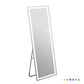 LUXE LED Full Length Rectangular Dressing Mirror with RGB Light and Stand