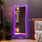 LUXE Full Length LED Dressing Mirror with 7 Dynamic Lighting Modes