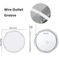 Bathroom Wall Mirror with Light Circle Backlit LED Bath Vanity Mirror Defog, 24 Inch