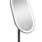 Vanity Makeup Mirror, Rechargeable with 3 Dimmable Light Settings and Dual Magnification